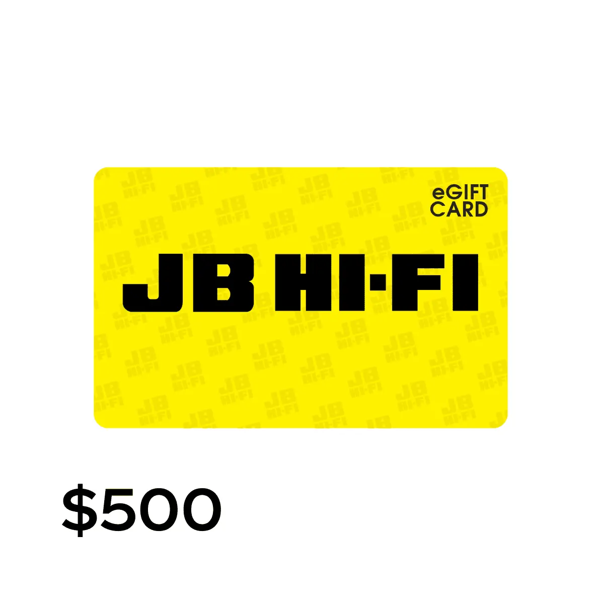 A $500 JB Hi-Fi eGift Card